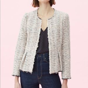 Rebecca Taylor Rainbow Tweed Jacket sz 8